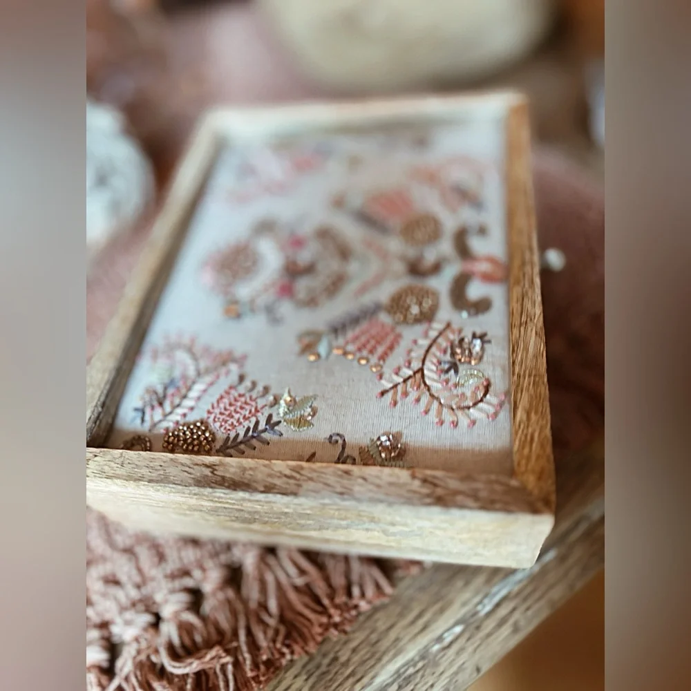 Jewelry Keepsake Wooden Box